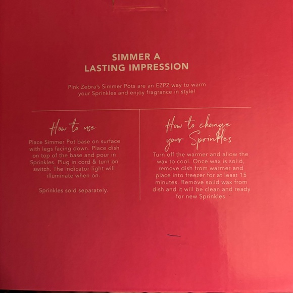 NEW Pink Zebra Elephant Simmer Pot Wax Melt Gray Roll Tide Mascot New In Box - Picture 4 of 6